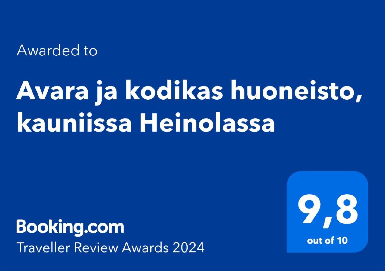 Avara Ja Kodikas Huoneisto Parvekkeella Heinola Bagian luar foto